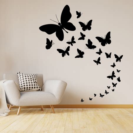 Sticker Papillon Libellule Autocollant Papillon Libellule Zonestickers