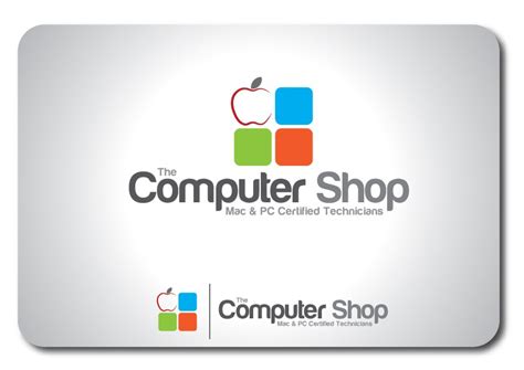 logo wanted   computer shop logo design contest