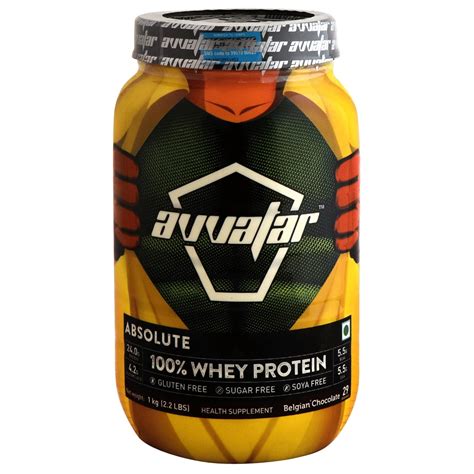 Avvatar Belgian Chocolate Absolute Whey Protein Powder Kg