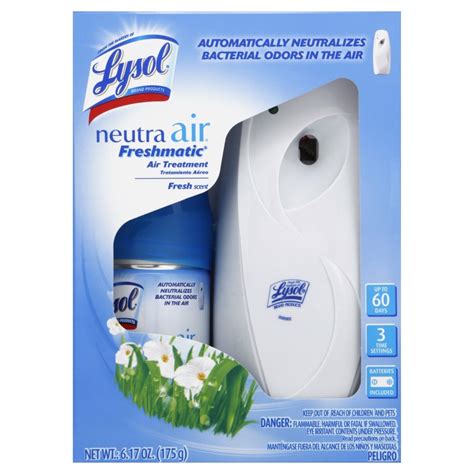 Lysol Neutra Automatic Air Freshener Freshmatic Spray Kit Gadgetrefill