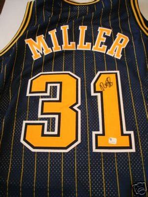 Reggie Miller Signed Autograph AUTHENTIC Jersey COA GAI | #17389359