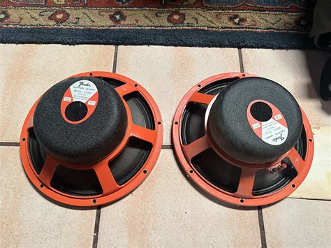 Original Cone Jbl D120f Speaker Pair Fender Twin Reverb Amp D Reverb