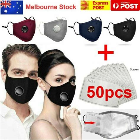 50pcs Kn95 N95 P2 Disposable Face Mask Respirator Protective Masks 5 Layer White Ebay