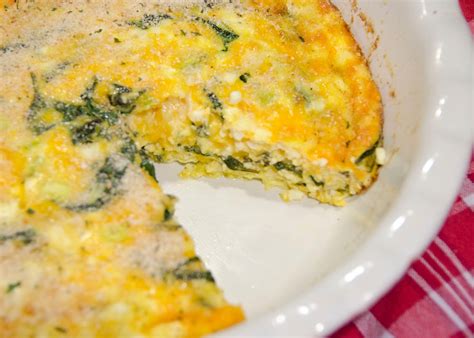 This Mommy Cooks: Crustless Spinach and Cheese Quiche