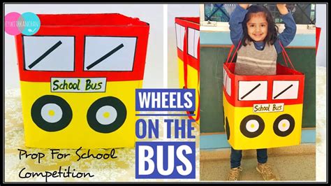 Wheels On The Bus How To Make Cardboard Bus How To Make Bus