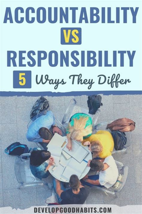 Accountability Vs Responsibility 5 Ways They Differ