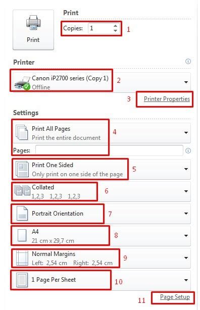 Cara Ngeprint Tutorial Mencetak File Word Excel Pdf Foto