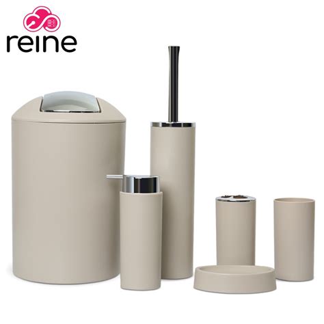 jual reine bathroom set peralatan mandi plastik isi  shopee indonesia