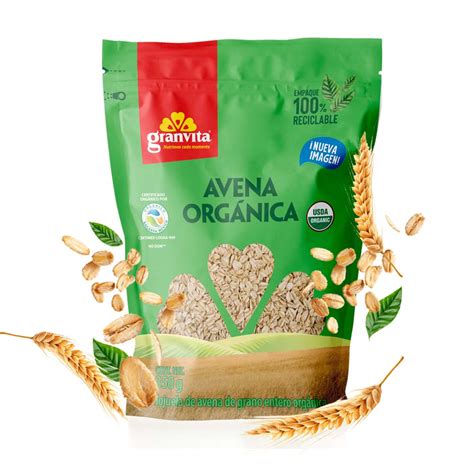 Avena Orgánica 350 g Granvita