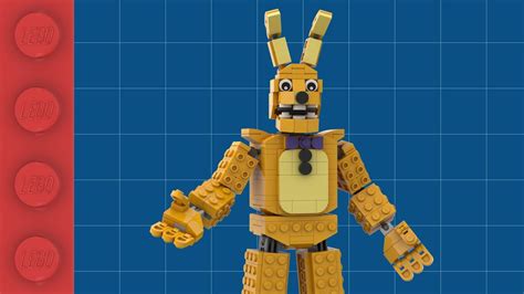 Spring Bonnie [lego Moc Chill Build] Youtube