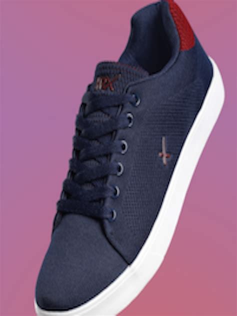 Buy Hrx By Hrithik Roshan Men Navy Blue Fly Sneakers Casual Shoes For Men 11084128 Myntra