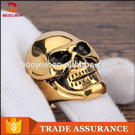 Fashion Class Design The Expendables High Quality Hollow Skull Gold