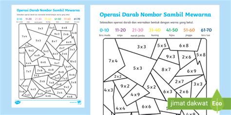 Latihan Bina Sifir Bahagi Tahun Matematik Tahun Bahagi Clyde