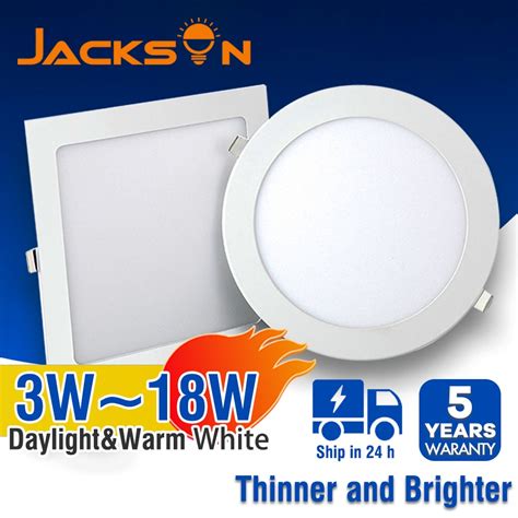 Jacksun Round Square Recessed LED Pin Light For Celling Panel