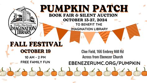 Pumpkin Patch Fall Festival Book Fair And Silent Auction 933 Wfls