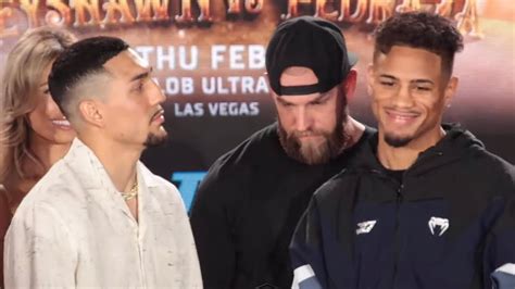 Teofimo Lopez Refuses To Look Away Vs Jamaine Ortiz Intense Face Off