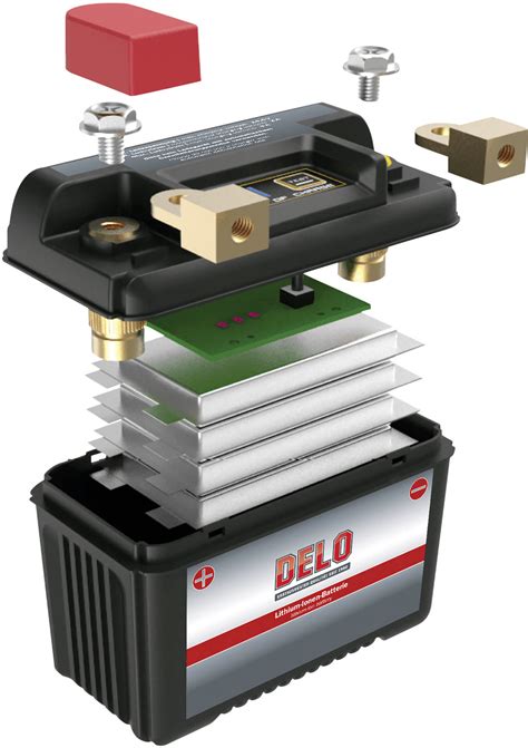 DELO LITHIUM ION BATTERIE PLFP 20L 12V 6AH CCA 360A Kaufen Louis