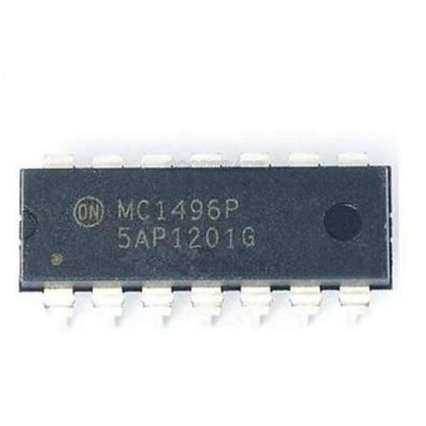 Mc1496 Balanced Modulatordemodulator Ic Dip 14 Package