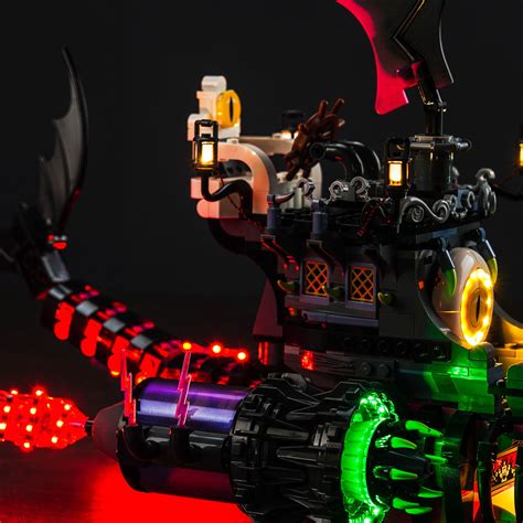 LocoLee LED Light Kit For Lego 71469 DREAMZzz The Nightmares Shark Ship