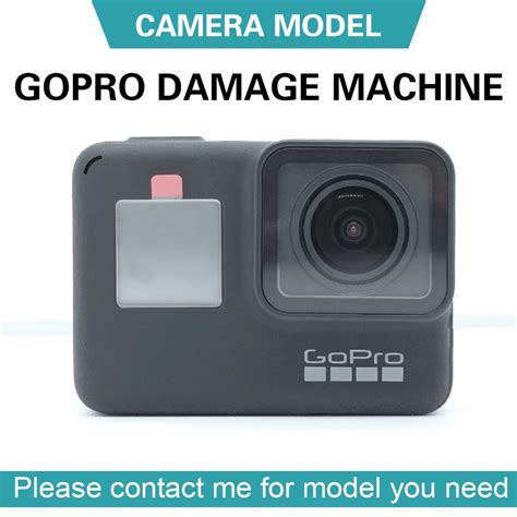 GoPro Hero 7 Black Sports Camera Máquina Danificada Reparação De Peças