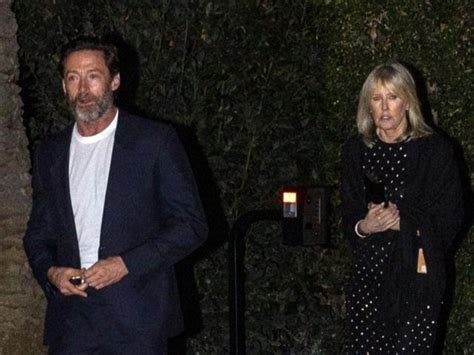 Hugh Jackman Spotted With Mystery Blonde In New Pics