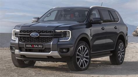 2022 Ford Everest Endeavour Rendered Digitally In Production Avatar