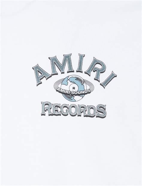 Amiri Global Records Tee