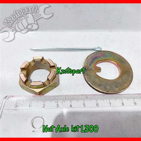 Nut Axle Kit Mur As Roda Depan Set Mitsubishi L300 T120 Lazada Indonesia