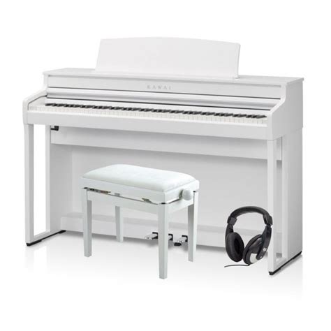 Kawai Ca Digital Piano Standard Package Satin White