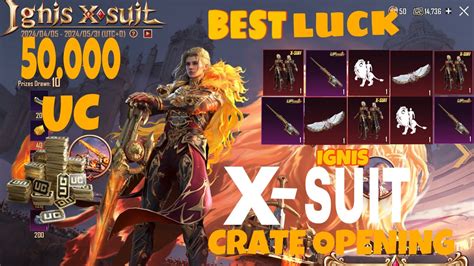 X SUIT IGNIS X SUIT CRATE OPENING WORLD S LUCKIEST CRATE OPENING