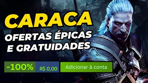 OPA 10 jogos GRÁTIS festival de jogos baratos e promoções abaixo de