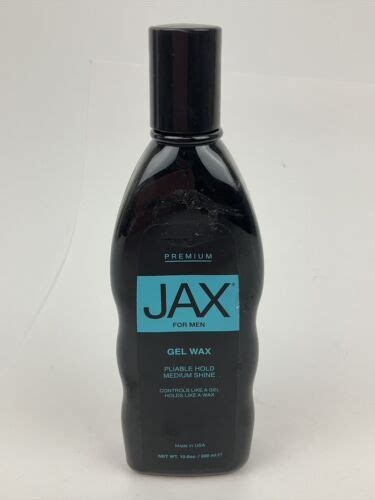 Jax Premium Gel Wax Pliable Hold Medium Shine Made In Usa 1pk 10 6 Ebay