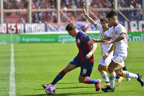 San Lorenzo Y Rosario Central Empataron Con Dos Golazos