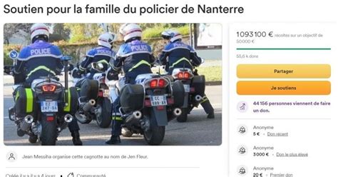 La Cagnotte De La Honte Pour Le Policier Qui A Tir Sur Nahel A T