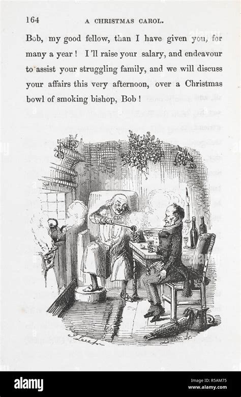 Ebenezer Scrooge And Bob Cratchit A Christmas Carol In Prose Being A