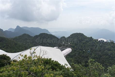 Langkawi Sky Bridge Cable Car Stock Image - Image of tourism, view: 145656741