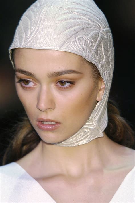 Morgane Dubled Alexander Mcqueen Runway Celebrity Faces Face Photo