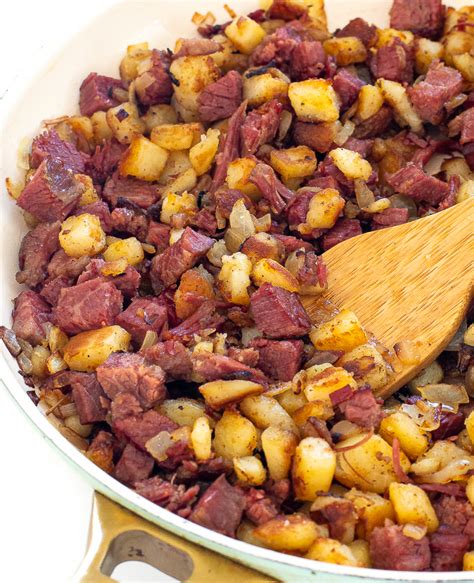 Corned Beef Hash (BEST Breakfast EVER!) - Chef Savvy