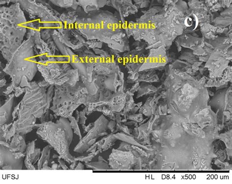 Sem Micrographs Of Fly Ash A B And Rha C D At Different