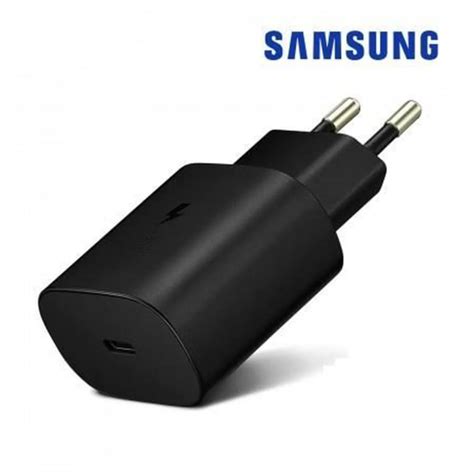 Chargeur Secteur Samsung Ep TA800 Ultra Rapide 25W Noir Tunewtec Tunisie