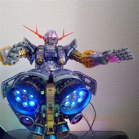 Rg ジオング電飾（クリアカラーver）｜raistalさんのガンプラ作品｜gunsta（ガンスタ）