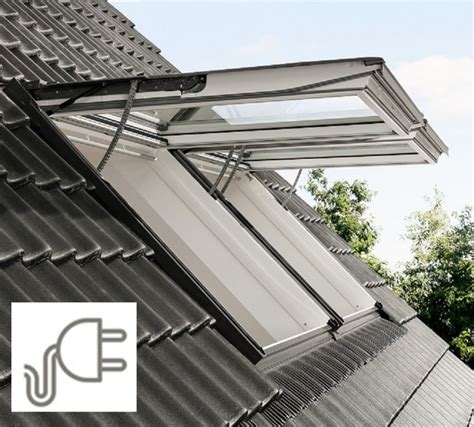 Dachfenster Velux Gpu Thermo Klapp Schwing Fenster Aus Kunststoff