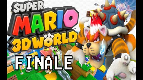 Super Mario 3d World Finale Cat Bowser Youtube