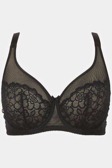 Soutien gorge à armatures avec dentelle Bonnets souples en mesh B E