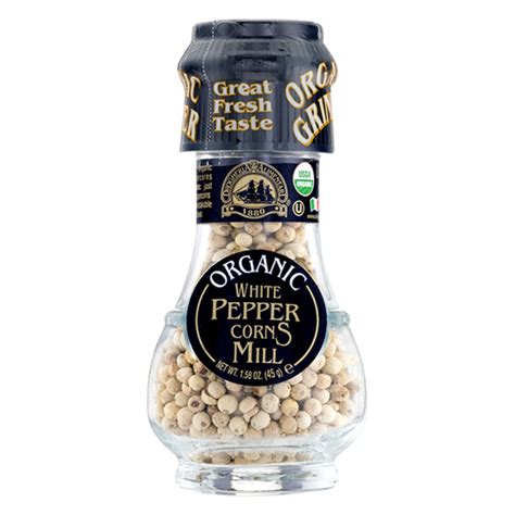 โดรกเรย เมลดพรกไทย 45 กรม White Pepper corns Mill 45g Shopee