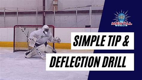 Practice Tips And Deflections With This One Simple Drill How To Hockey