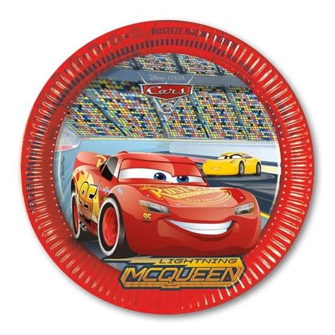 Set Compleanno Cars Disney Per 8 Invitati