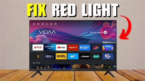 How To Fix Hisense Tv Flashing Red Light Youtube