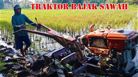 TRAKTOR SAWAH QUICK G 1000 LAGI BAJAK SAWAH YouTube