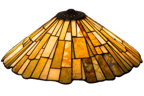 Meyda Home Decorative Art Stained Glass Lamp Fixture21w Delta Jadestone Replacement Shade